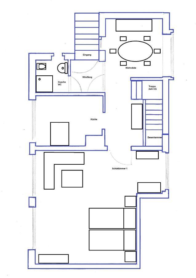 Ferienwohnung Kirsten Markranstädt Esterno foto